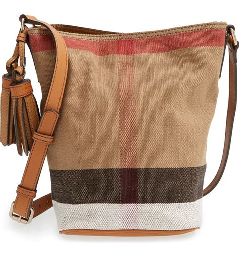 burberry brit canvas check geometric bag|mini Burberry handbags canvas.